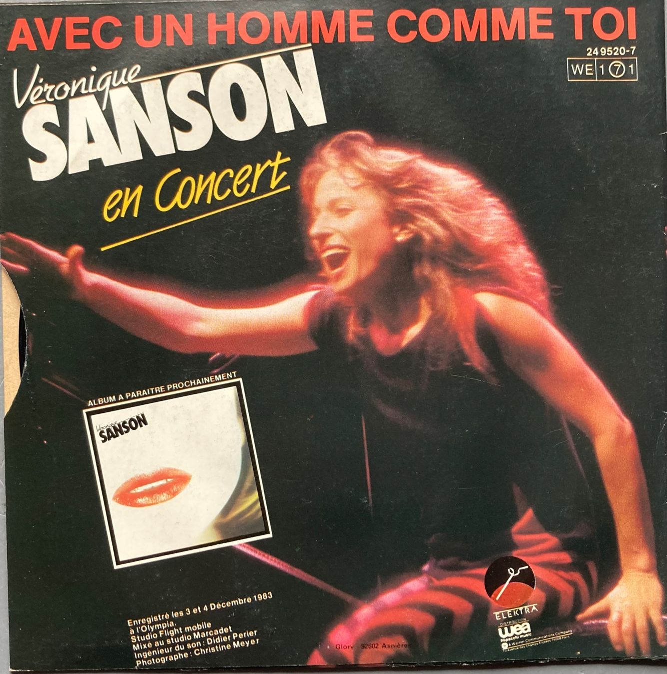 Schallplatten: VERONIQUE SANSON - LE TEMPS EST ASSASSIN – Gebraucht aus Poliez-Pittet von Newtown-Records 1