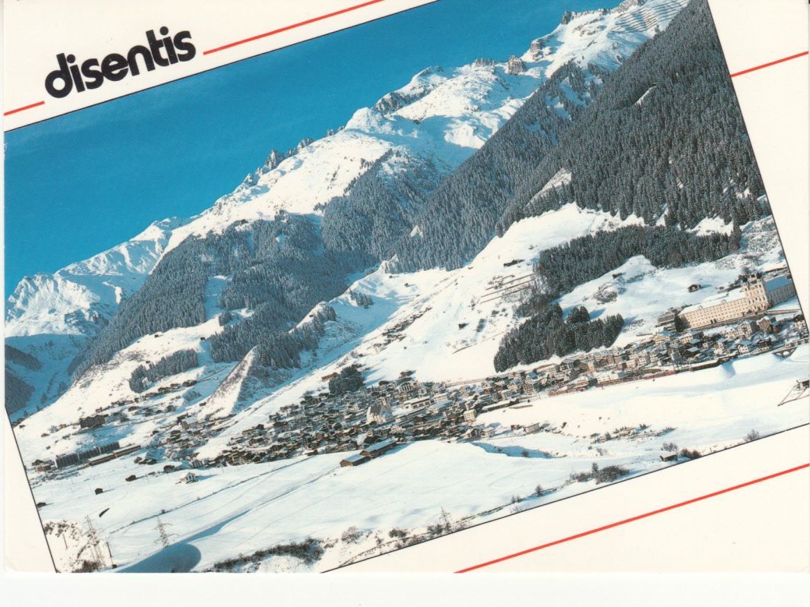Cartoline postali: Disentis 1992 – Usato da Bürglen TG venduto da StampGraf