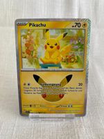 Pokemon 30th Anniversary Celebration Pikachu #025/128 DE