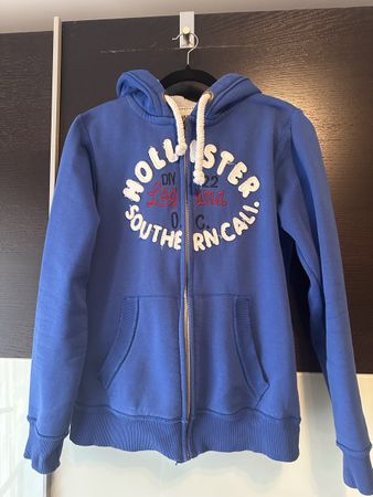 Hollister Kapuzenjacke, Gr. 40/42, Blau - Top Zustand!