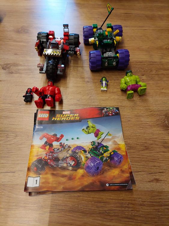 Lego 76078 Marvel Super Heroes Hulk gegen Red Hulk Kaufen auf