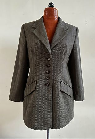 Jaeger Vintage Schurwoll-Blazer 38