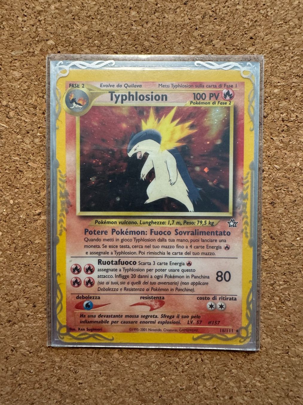 Pokémon Cartes à collectionner: Typhlosion 18/111 – D'occasion à Reinach BL par Yugi-Cards
