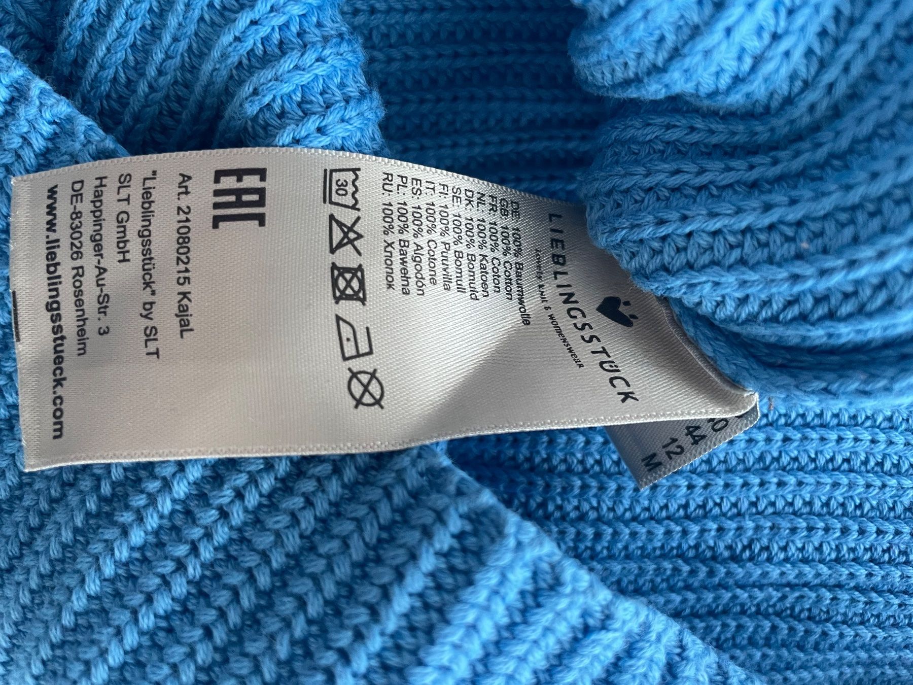 Pullover & Sweatshirts: Lieblingsstück Pullover blau – Neu (gemäss Beschreibung) aus Unteriberg von fae_2gz2 3