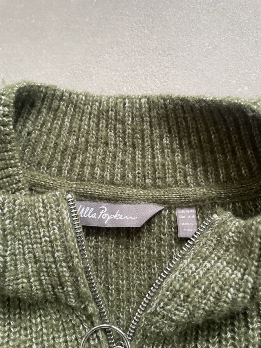 Maglioni & Felpe: Damen Strickpullover grün, Ulla Popken, Grösse 46 – Usato da Adligenswil venduto da Treegarden 1