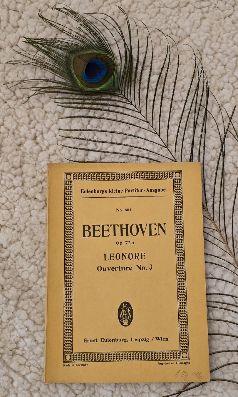 Libri: Beethoven Partitur Leonore Ouvertüre No. 3 – Usato da Biberist venduto da zh2se
