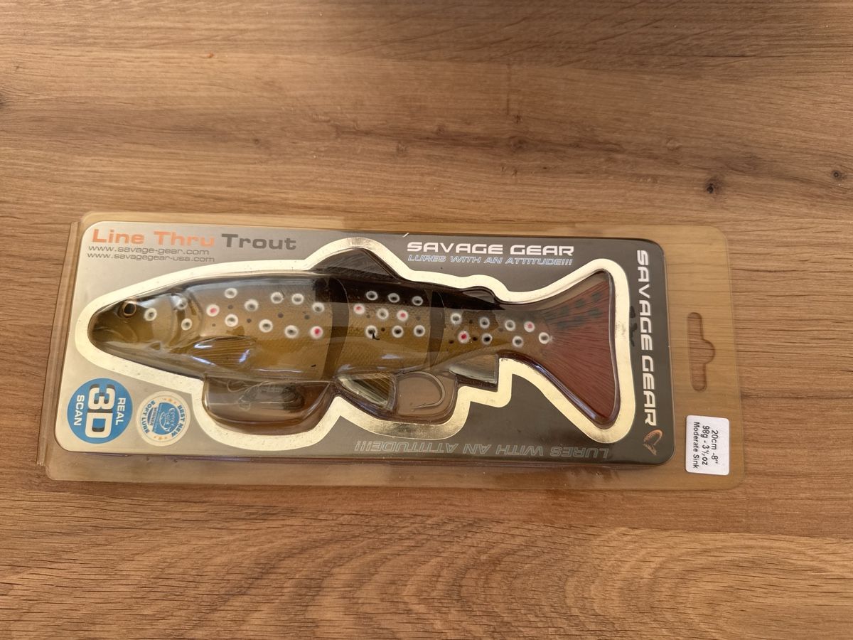 Savage Gear Esche: Savage Gear Line Thru Trout – Nuovo e nell'imballaggio originale da Jaberg venduto da Hotspur_82