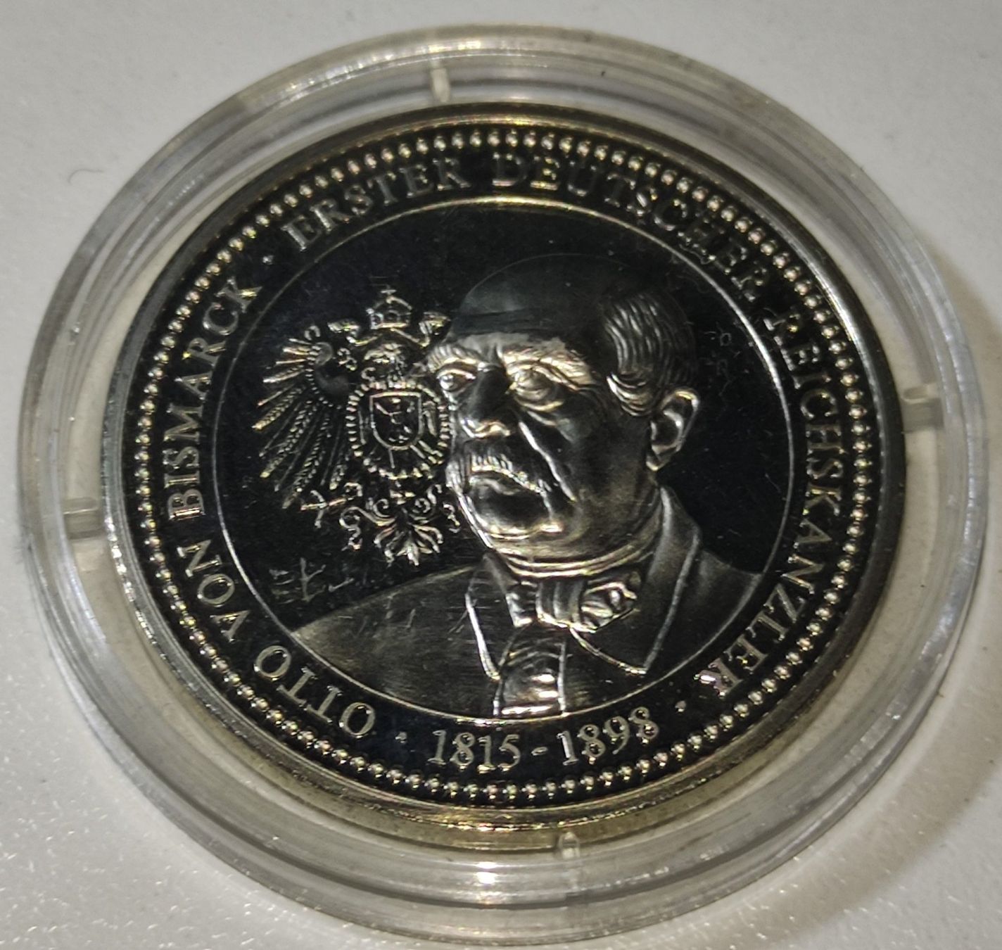 Medaglie: versilberte Medaille PP,  Otto von Bismark – Nuovo (secondo la descrizione) da Baar venduto da Maxlee75 1