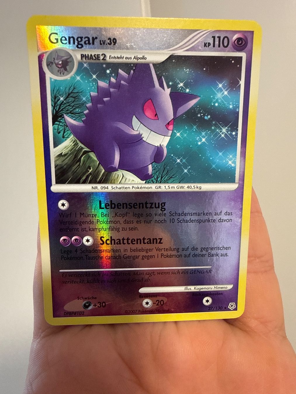 Cartes: Pokemon Gengar – D'occasion à Frauenfeld par Poke_Toniii