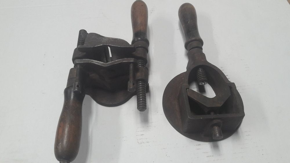 Leder-Presswalze Mit Holzgriff – Zum Verdichten Von Leder Nach Dem Verkleben, Große Ausführung