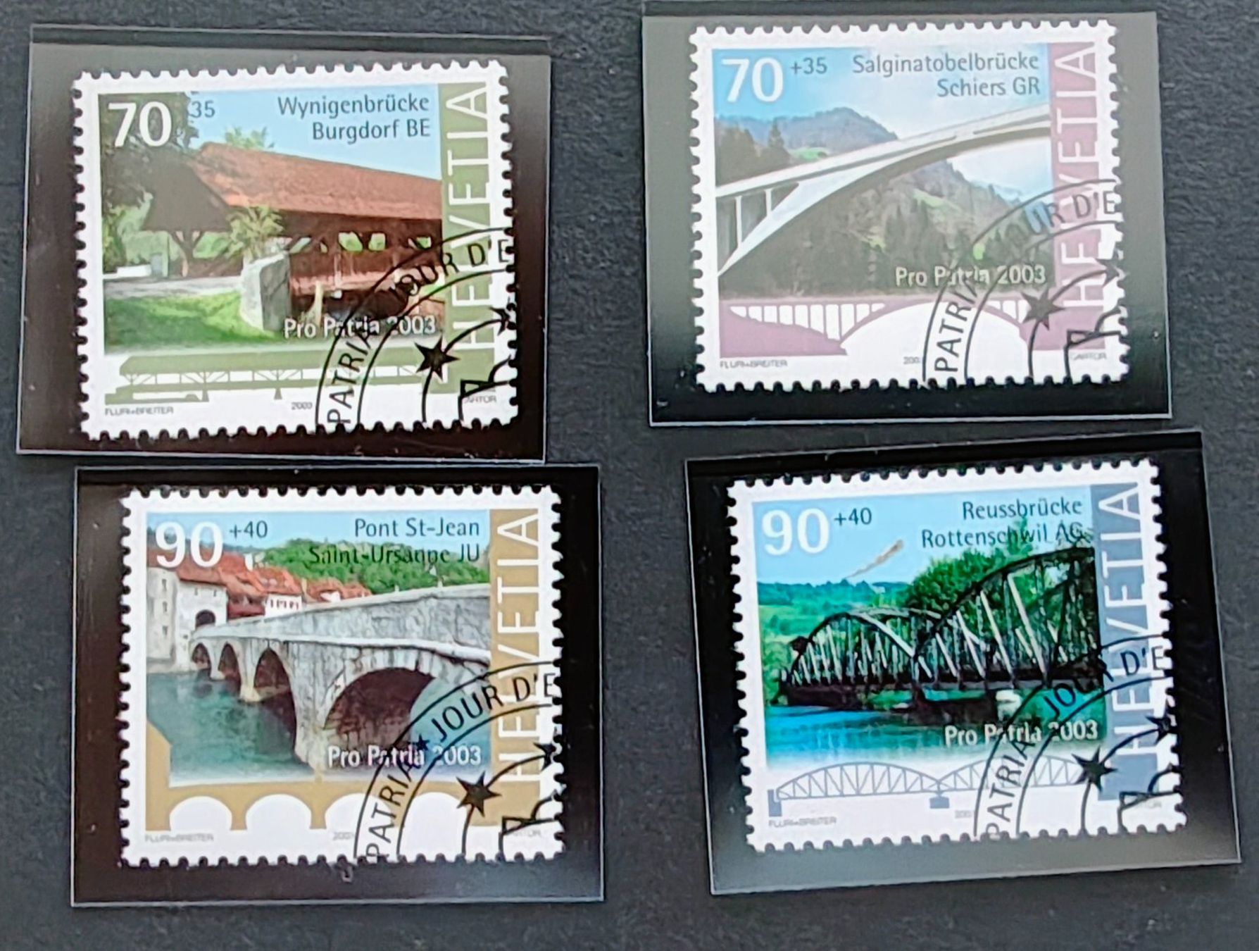 Alle Briefmarken: 2003 PP Pro Patria Briefmarken ET – Neu (gemäss Beschreibung) aus Courgevaux von nih789