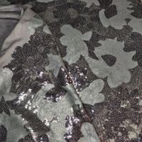 Abendstoff Viskose Jersey Pailletten 1.55x1.30m Fiori