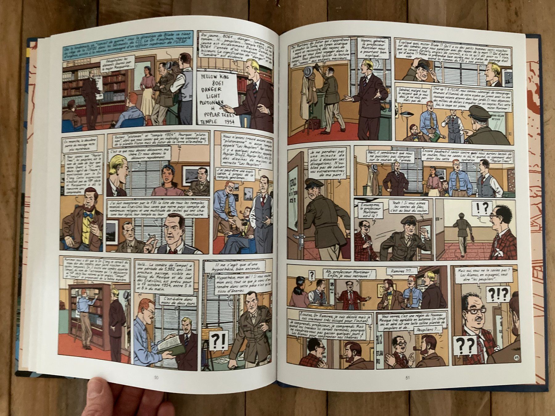Fumetti: Blake et Mortimer-L'étrange rendez-vous-EO 2001 – Usato da vaumarcus venduto da Nicolasorel 9