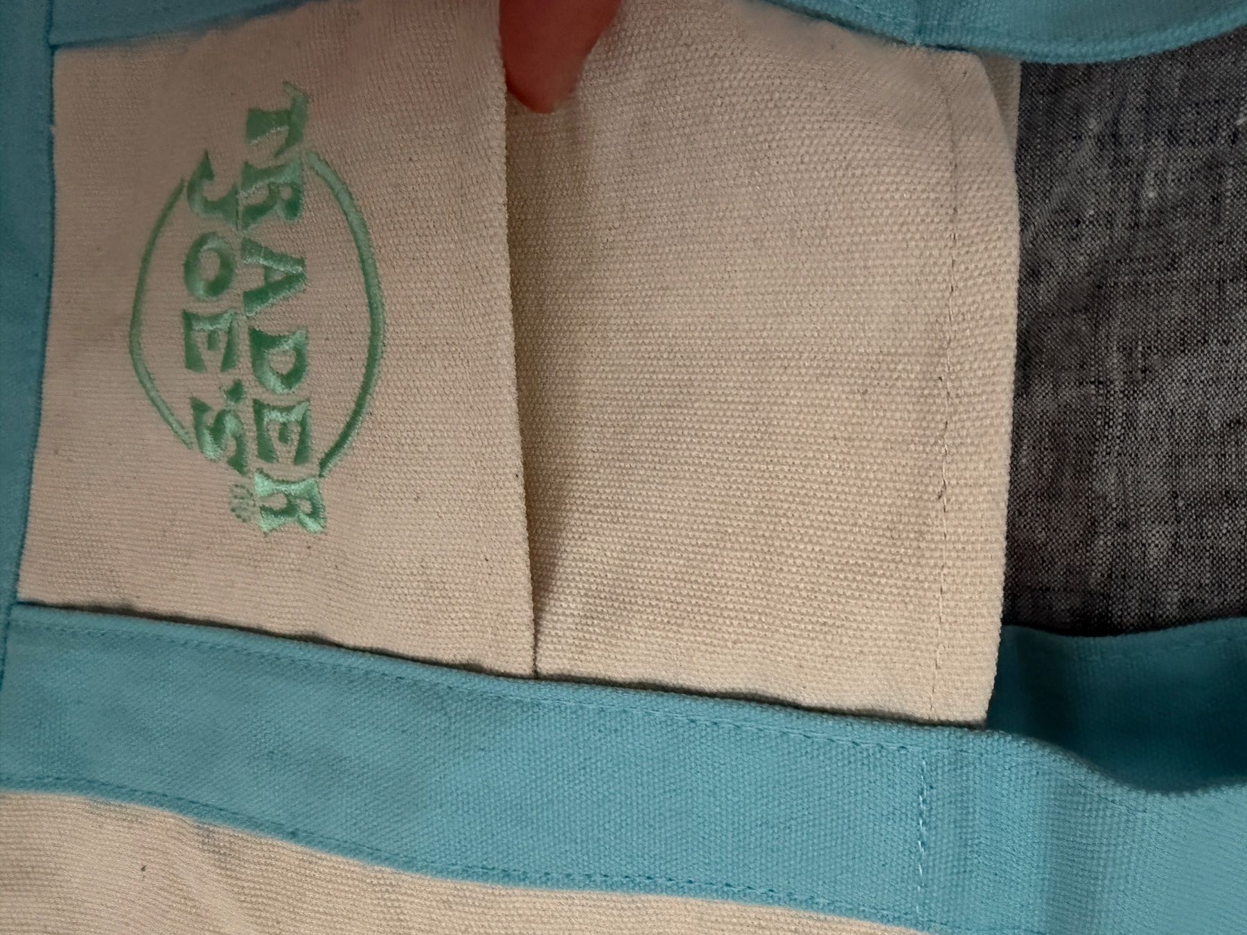 Taschen: Trade Joe's mini tote turquoise – Neu und originalverpackt aus Gockhausen von jdu_hzd2 3