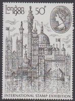 Grossbritannien 1980 Briefmarkenausstellung - Exposition