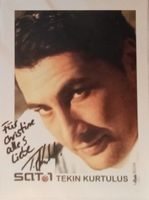 Tekin Kurtuluş Autogramm signiert Foto 13x18cm