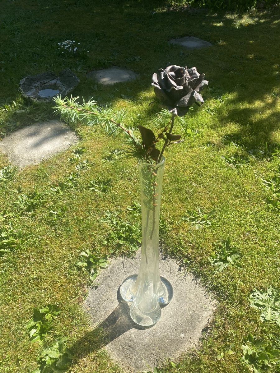 Glasi Hergiswil Vasi & Recipienti: Elefantenfuss vase Hergiswil – Usato da Langenthal venduto da flower101