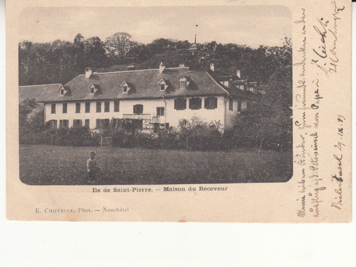 Cartoline postali: Ile de Saint-Pierre 1899 – Usato da Bürglen TG venduto da StampGraf