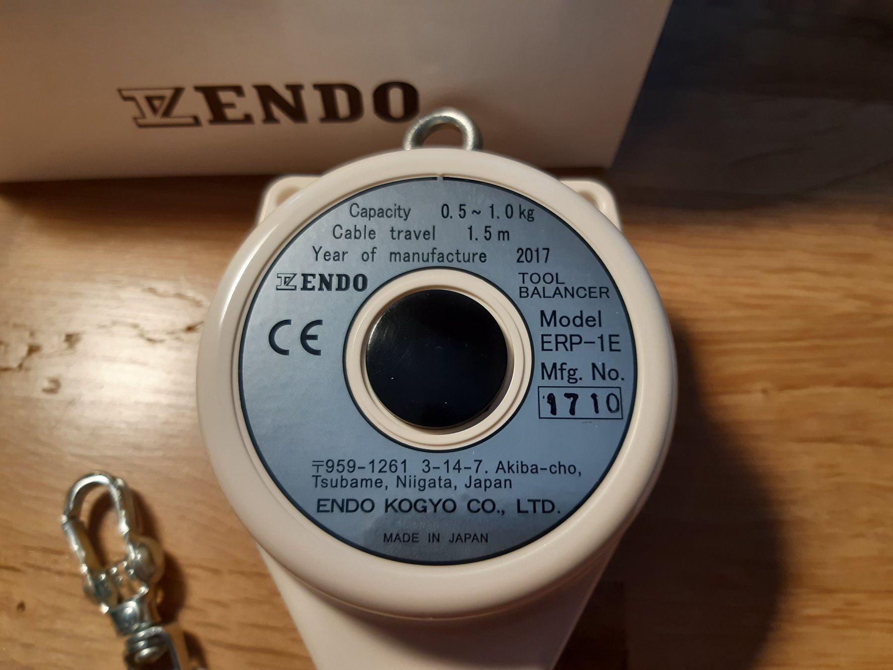 Tous les outils: ENDO - Ajustable Spring Loaded Tool Balancer – Neuf avec emballage d'origine à Rieden AG par Werkstattlaedeli 1