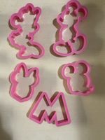 Mickey Mouse & Minnie Maus - Ausstechform, Guetzliform
