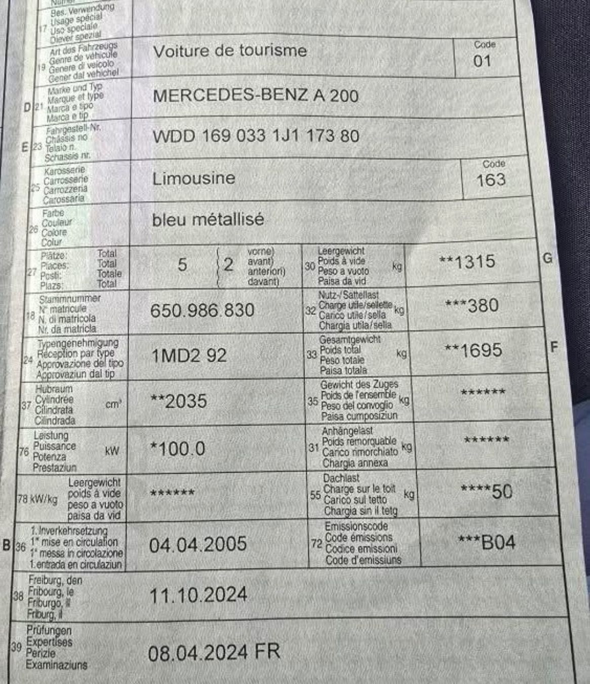 Mercedes-Benz Autos: Mercedes benz – Défectueux à La Chaux-de-Fonds par Transportchezmax 7