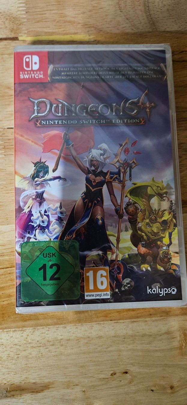 Nintendo Giochi: Switch - Dungeons 4 - OVP – Nuovo e nell'imballaggio originale da Rohrbach venduto da Emiflo