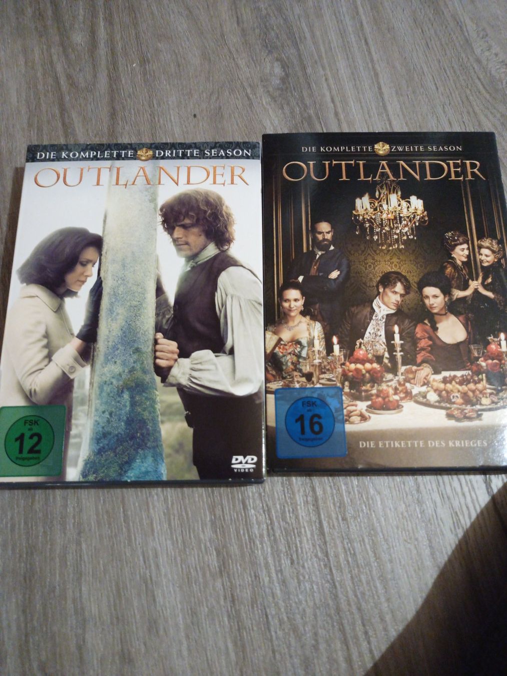 Alle DVDs: 2&3 Staffel von Outlander – Gebraucht aus Bern von Maikaefer10