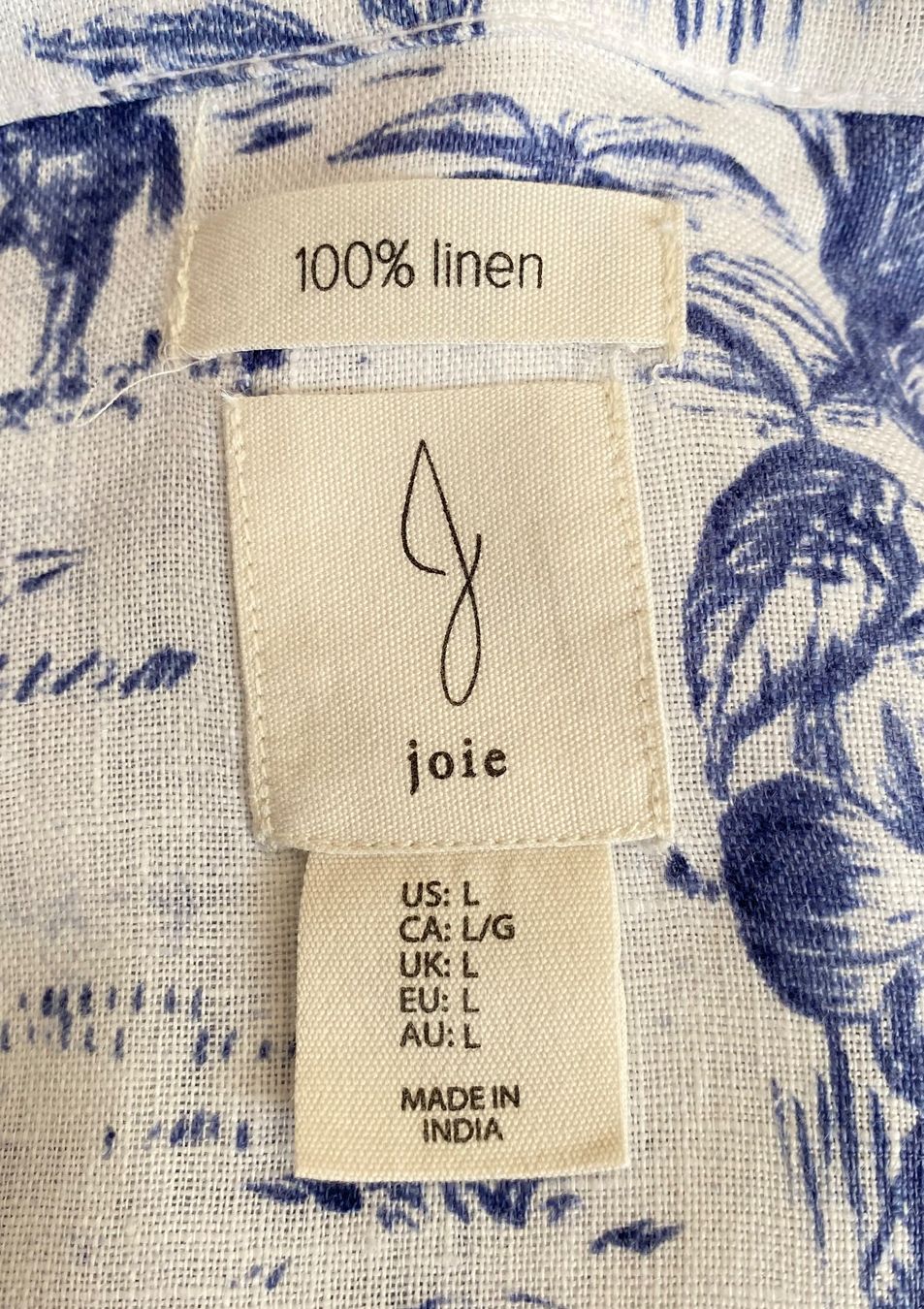 Joie Camicette: Joie Leinenbluse Grösse L – Usato da Oberwil BL venduto da Leni-Mischi 3