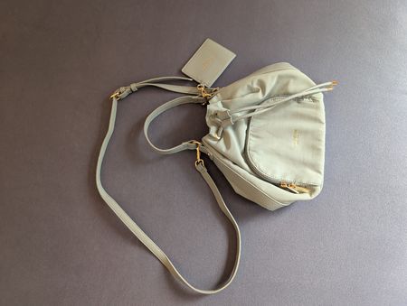 Kleines Rucksack hellblau
