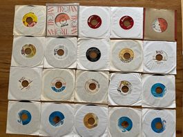 20 x 7" Dancehall / Reggae Singles - top Zustand