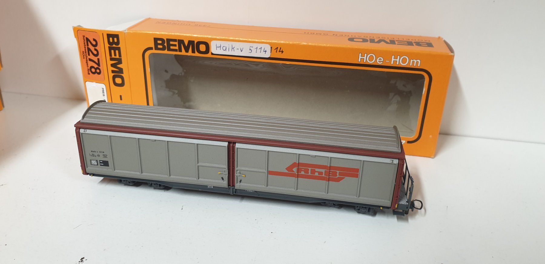 Bemo Modellini di ferrovie: Bemo RhB Güterwagen – Usato da Geroldswil venduto da TopTrain54