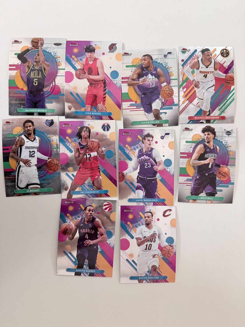 Topps Carte collezionabili: Topps Finest 2025/26 Auto Reflactor, Inserts und Base und RC – Nuovo (secondo la descrizione) da Küttigen venduto da Donart10 1