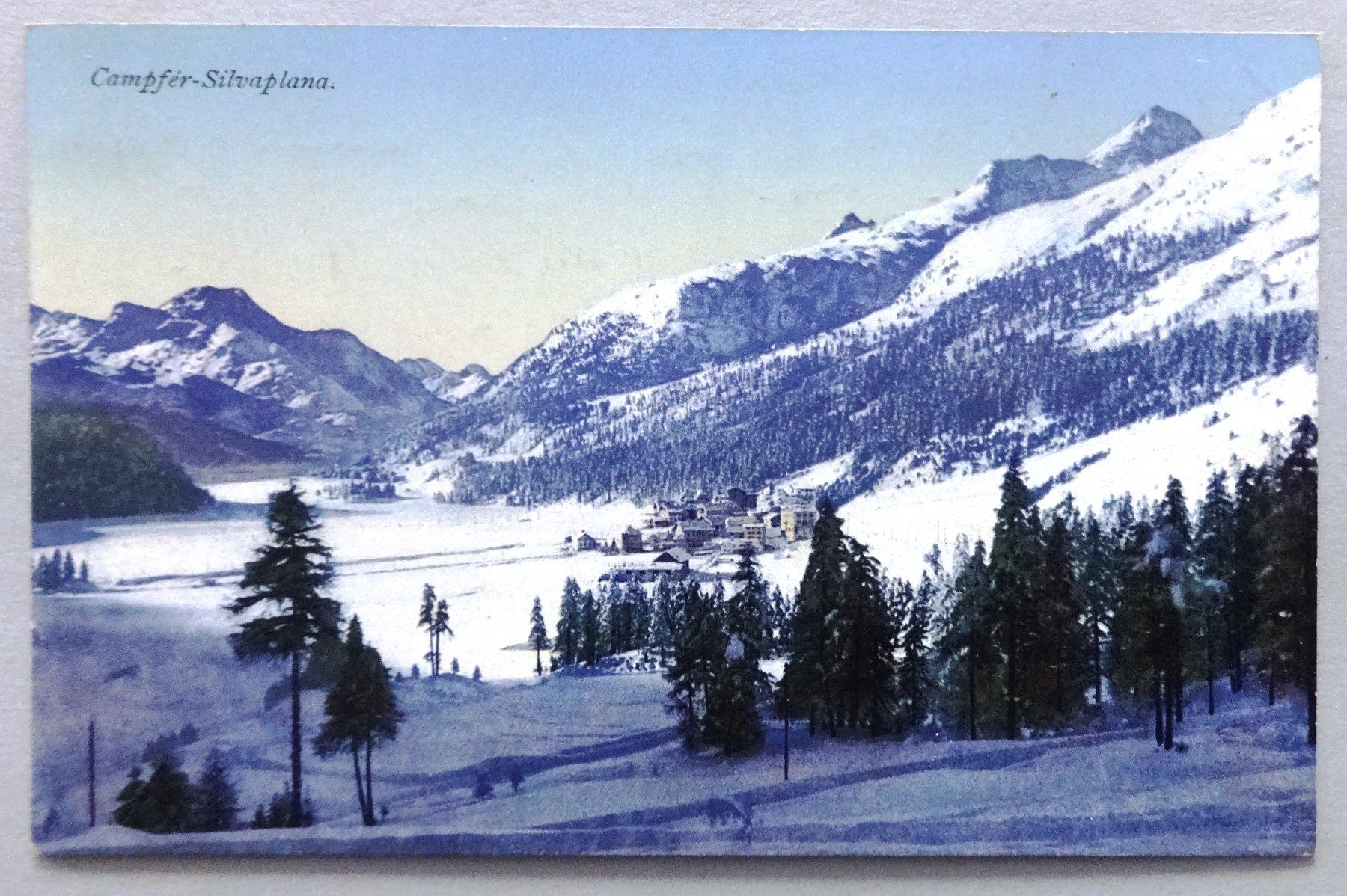 Cartoline postali: Campfèr-Silvaplana – Usato da Fétigny venduto da Billy2miny