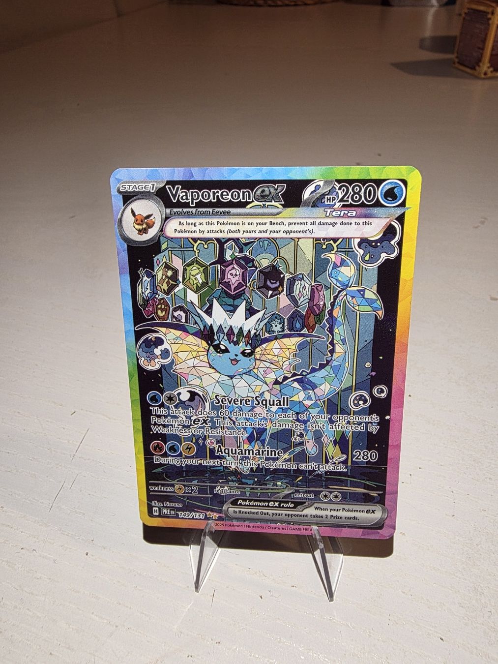 Pokémon - Vaporeon ex 149/131 Special Illustration Rare SAR (Neu ...