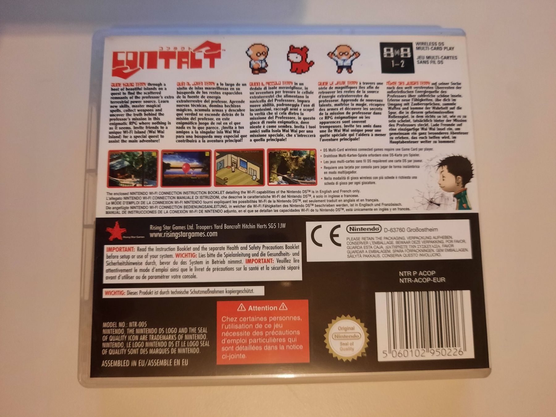 Nintendo Spiele: Contact /DS – Gebraucht aus Münchenstein von 2DGames 1