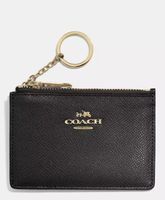 Original Coach Kartenetui, Schwarz Top Zustand!