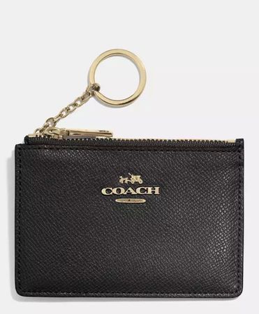 Original Coach Kartenetui, Schwarz Top Zustand!