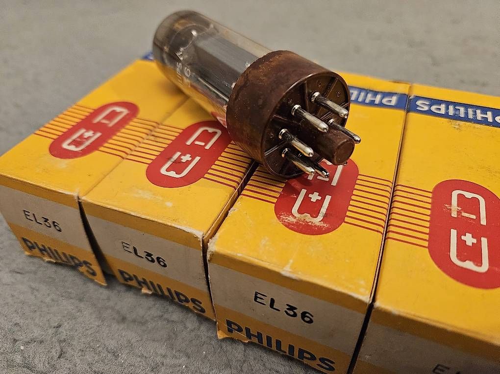 Philips Radio: Valvole Philips  EL 36 - 5 pezzi Röhen – Nuovo e nell'imballaggio originale da Viganello venduto da Alpha1997 3