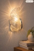 Vintage Muranoglas Wandlampe Designklassiker