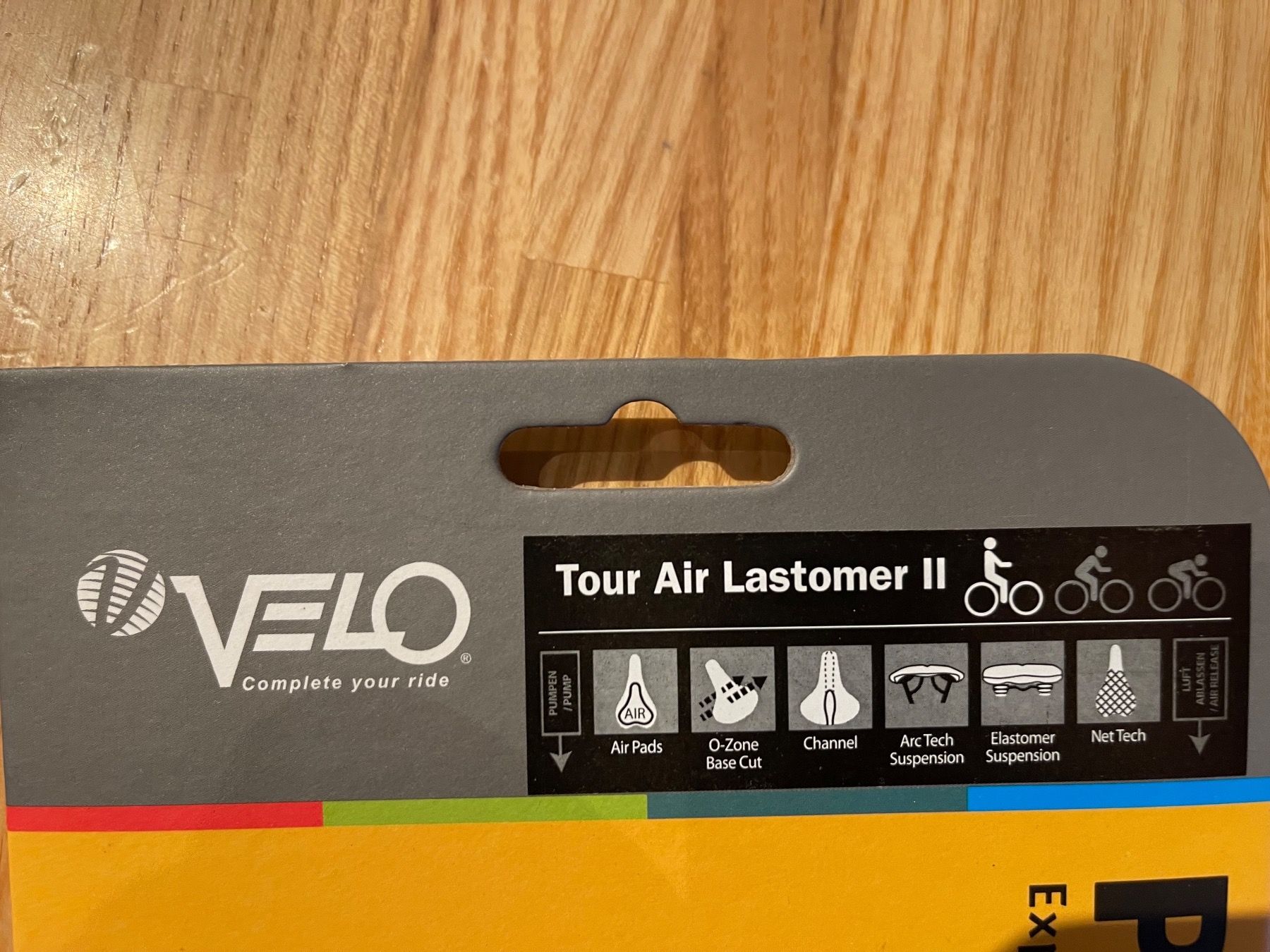 Selle & Accessori: Velo Satell Damen + Herren einstellbar mit Ventil Luft – Nuovo e nell'imballaggio originale da Wettingen venduto da stern910 1