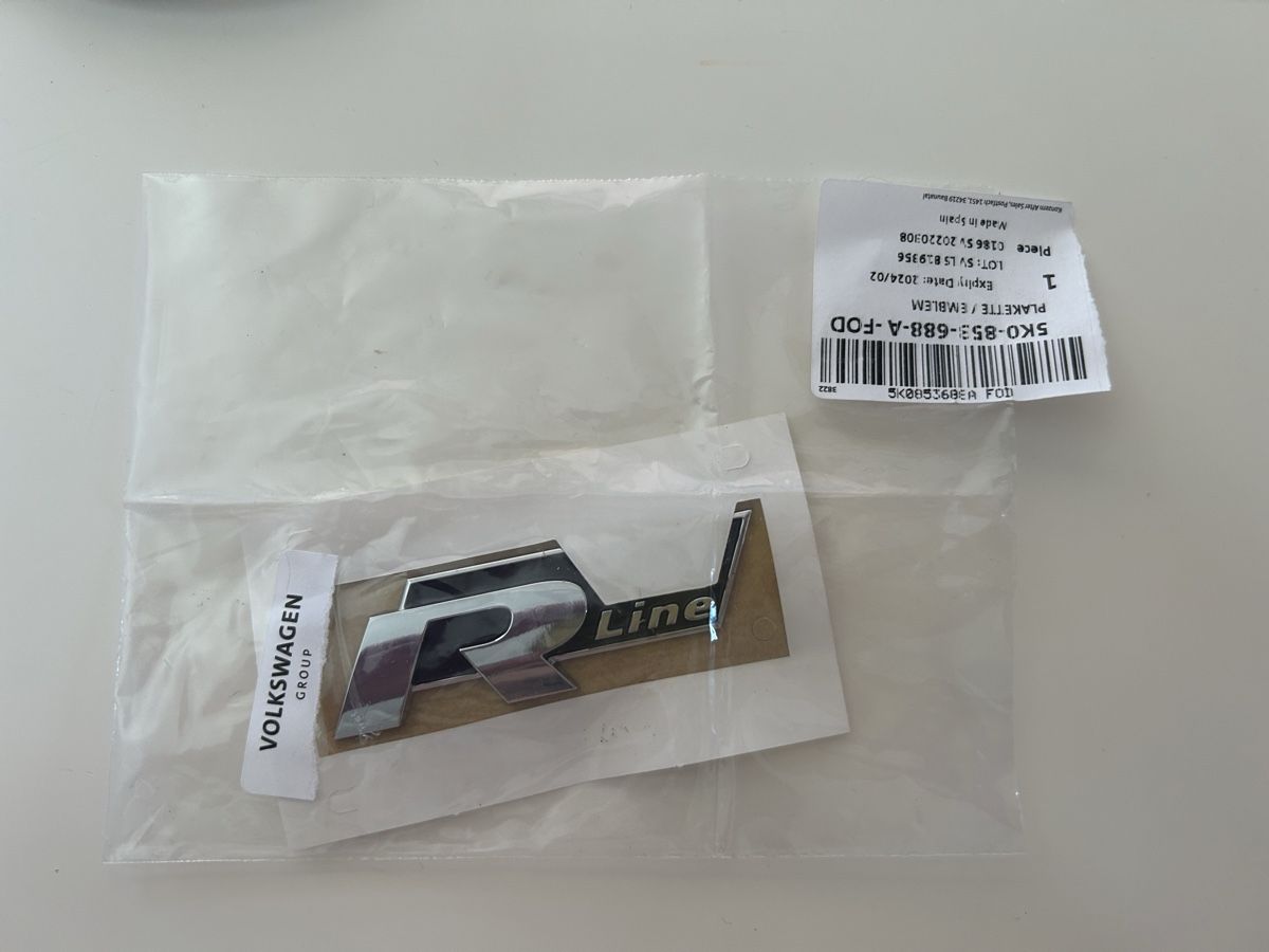 Volkswagen Tutti pezzi di ricambio auto: Monogramme Rline Vw – Nuovo e nell'imballaggio originale da Meyrin venduto da Sparco05