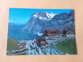 Ak kleine Scheidegg viele Eisenbahnen Vogelschau
