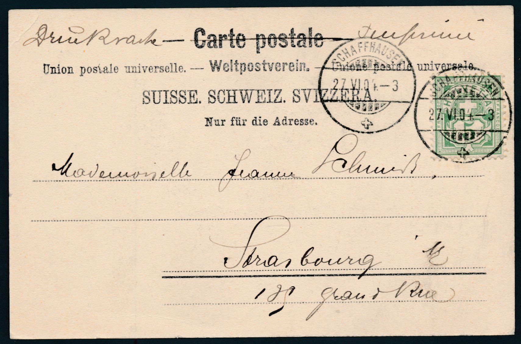 Ansichtskarten: AK: Der Rheinfall – Gebraucht aus Bonau von Profila3 1