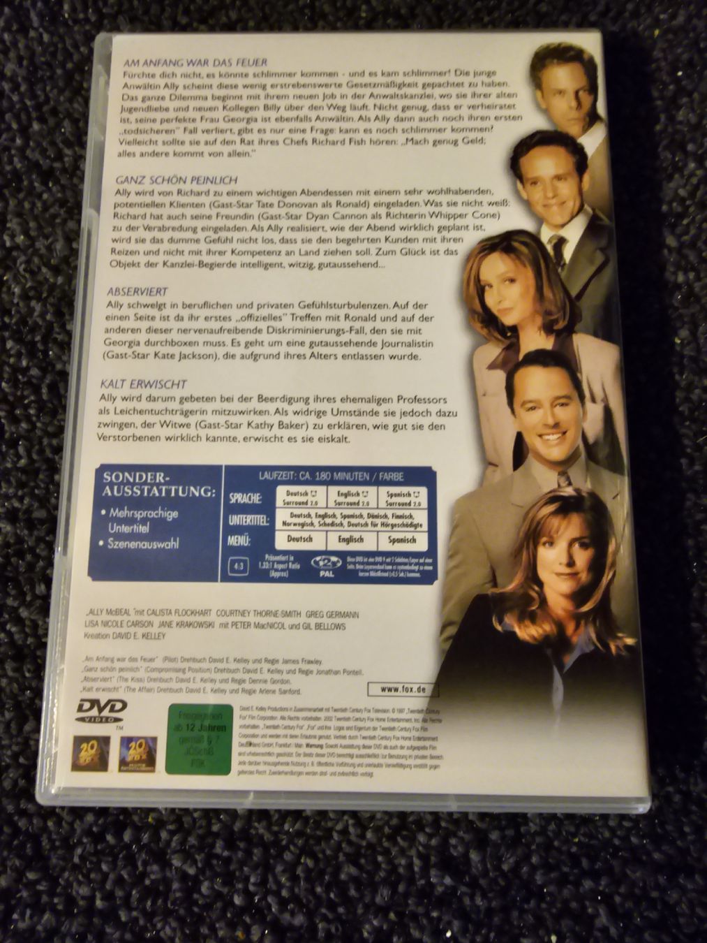 Tutti i DVDs: Ally McBeal - Staffel 1.3 – Usato da Ruswil venduto da jan_bxl5 1