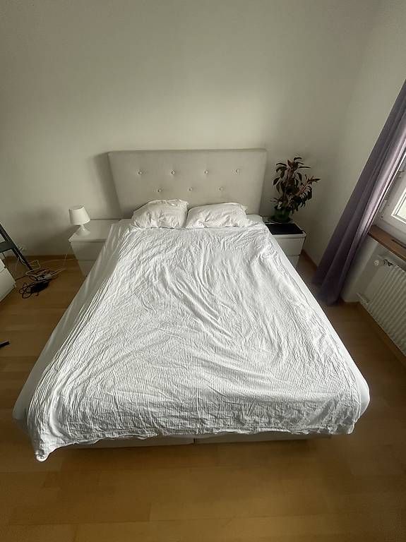 Letti: Queen size EVENSKJER Boxspringbett – Usato da Hittnau venduto da eva_95vw