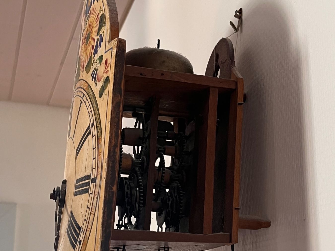 Orologi da terra & Orologi da parete: Antike Schwarzwälder Schilduhr um 1860 – Usato da Steckborn venduto da bluepapillon 3