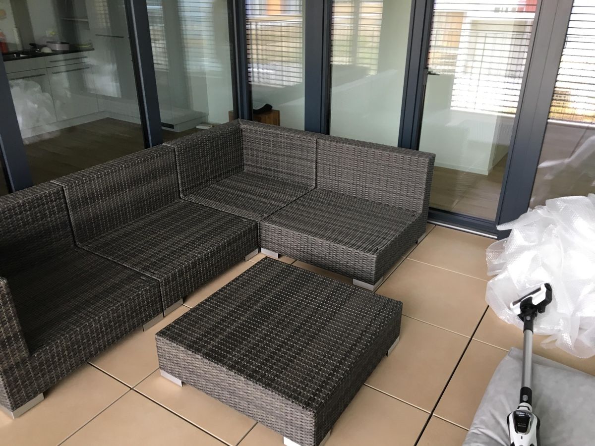 Sofas: Rattangeflecht 5-teilig – Neu (gemäss Beschreibung) aus Dietikon von Nieselchen 1
