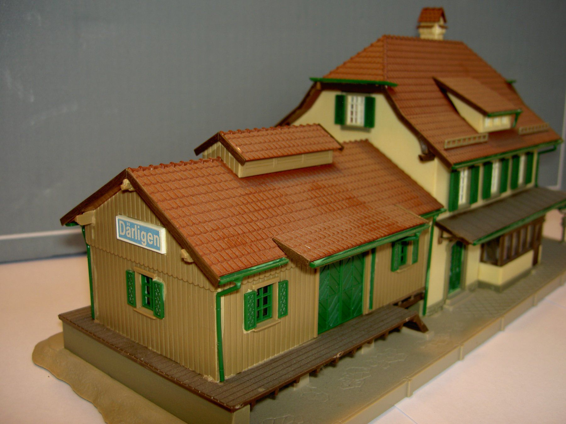 Vollmer Modellini di ferrovie: VOLLMER MODELLBAUHÄUSER H0 – Usato da Villmergen venduto da gra_5776 7
