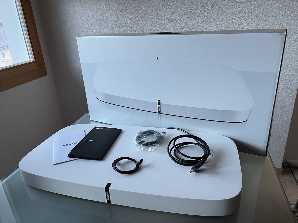 Sonos Home Cinema: SONOS Playbase weiss – Usato da Meiringen venduto da Cheetha4 6