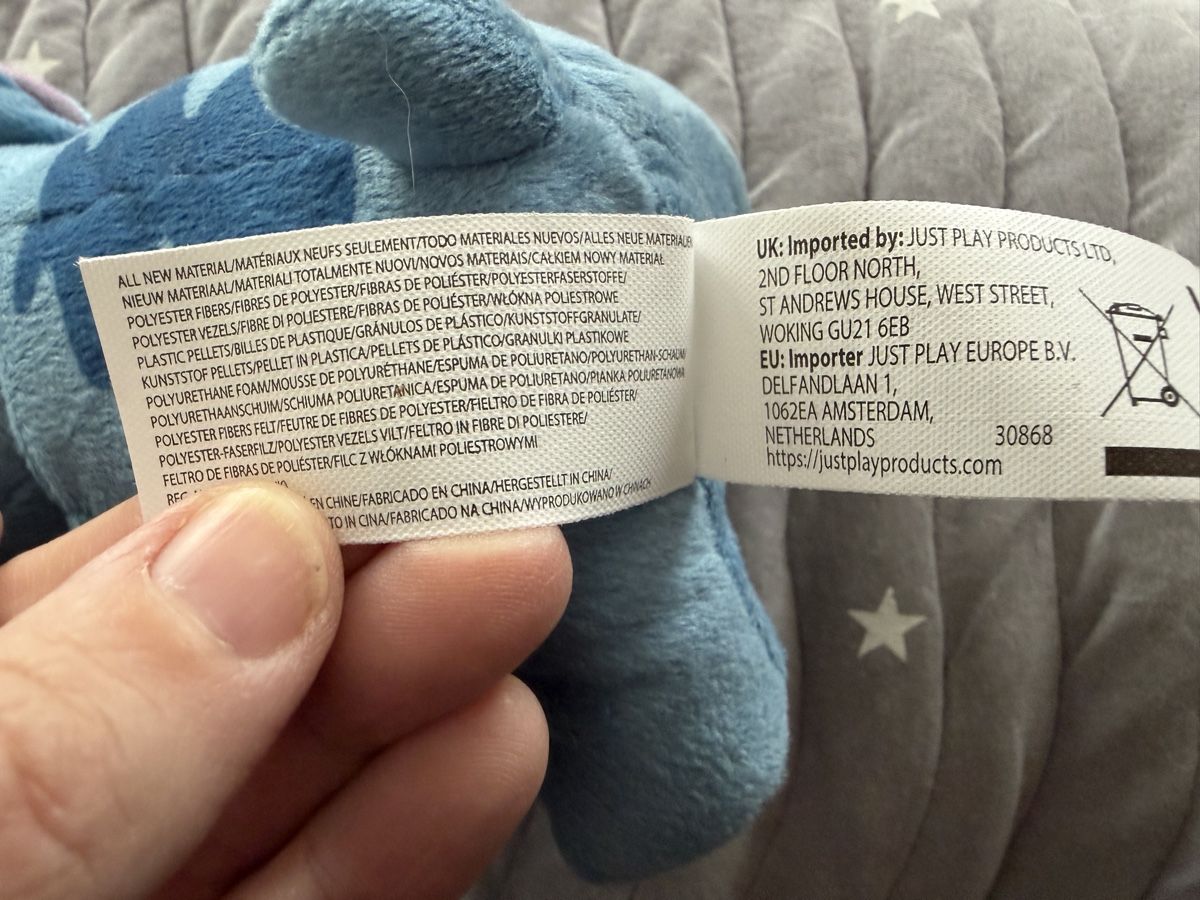Disney Giocattoli: Kleines Stitch-Plüschtier mit Soundfunktion – Nuovo (secondo la descrizione) da Aarau venduto da Tam6 3